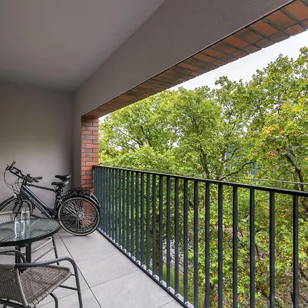 Apartwro 3th - Przy Dworcu Glownym Pkp, Balkon, Garaz, Rowery Apartament